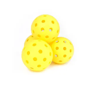 พิคเกิลบอลมาตรฐาน USAPA สำหรับกีฬากลางแจ้ง X40กลางแจ้งสีเหลืองนีออน