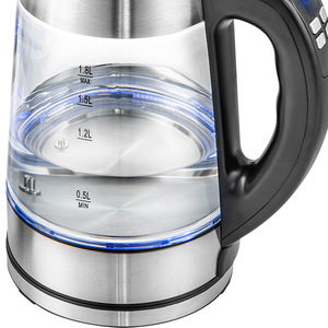 Tetera Turca Inalámbrica de 1.8L, Hervidor de Agua Caliente de Doble Función, Samovar de Acero Inoxidable para el Hogar - Product Image 3