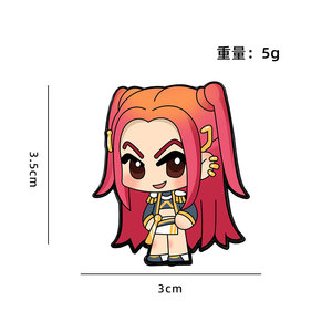 K POP Demon <strong>Hunter</strong> Anime Badge HUNTR/<strong>X</strong> Girl Group Trendy Cool Cute Cartoon Brooch Cartoon Pin - Product Image 6