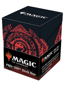 Boîte à cartes Up <span class=keywords><strong>Magic</strong></span> Power 7 Montagnes Rouge + <span class=keywords><strong>Magic</strong></span> the Gathering pour cartes, capacité importante, portable, légère, durable, fabriquée en Chine - Product Image 3