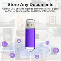 Flash Drive USB 2.0 Metal Kecepatan Tinggi 16GB/32GB/64GB Desain Putar Logo Kustom Paket Grosir untuk PC Laptop TV Mobil Cadangan File