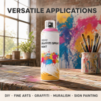 Peinture en aérosol graffiti personnalisée de marque, multicolore, de qualité supérieure, pour artistes, art urbain et fresques graffiti