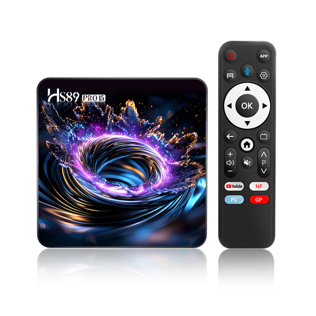 2026 HS89 Pro 15 RK3539 2GB RAM 16GB ROM 4K Android 14 Wifi 6 Media Player Quad Core Fire TV Stick WiFi Dual Band Smart TV Box