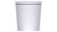 WC monobloc intelligent en céramique avec capteur de pied pour chasse d'eau automatique, ouverture du couvercle électrique, télécommande, excellente qualité pour hôtel