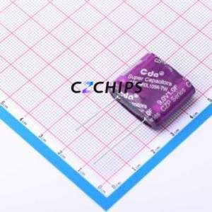 Supercondensateur CZP-9R0L105R-TW 9.0V1.0F, composant traversant (THT), pas de 13,5 mm, condensateur 1F -10%~+30% 9V 18uA@72hrs - Product Image 1