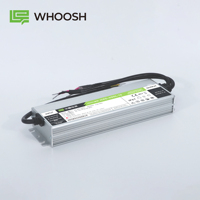 Alimentation LED HXS-400L-12 IP67 étanche en aluminium mince ROHS pour extérieur 400W 33.33A 12V AC-DC, transformateur de driver LED pour éclairage