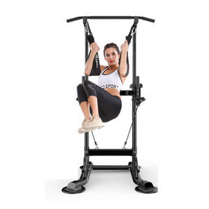 Adjustable Home Gym <b>Power</b> <b>Tower</b> Pull Up Stand Dip Rack Multi Function Strength Training Equipment - Product Image 5