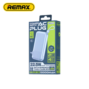 Cp-13 Banco de Energía de 22.5w con Carga Rápida, Enchufe Plegable con Cable, 10000mah, Pantalla LED, Banco de Energía Portátil - Product Image 2
