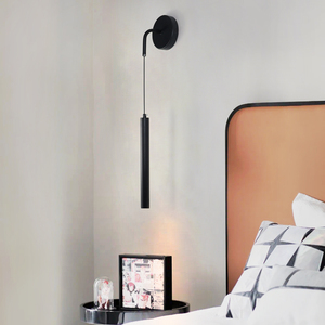 <span class=keywords><strong>Lampe</strong></span> murale suspendue pour <span class=keywords><strong>chevet</strong></span> avec projecteur LED réglable en hauteur - Product Image 2