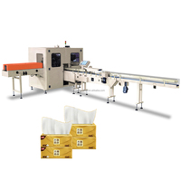 Machine d'emballage automatique de films plastiques CPP, machine d'emballage thermique pour serviettes en papier, équipement d'emballage pour serviettes en papier