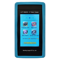 LANGXIN LCT-GB202 Comprobador de Relación CT Inalámbrico y con Cable de Doble Modo, Alta Precisión, Protección IP55, 1 Año de Garantía, Alta y Baja Tensión