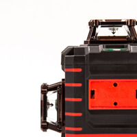 Niveau laser 4D 16 lignes, auto-nivelant, faisceau vert à 360 degrés, batterie rechargeable pour l'installation de carrelage et de revêtements muraux