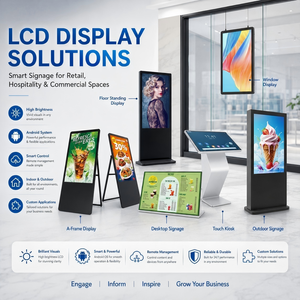 Monitor Publicitario Vertical para Interiores de 43, 49, 55, 65, 75, 86 y 98 Pulgadas, Pantalla LCD Brillante para Ascensores y Educación - Product Image 2