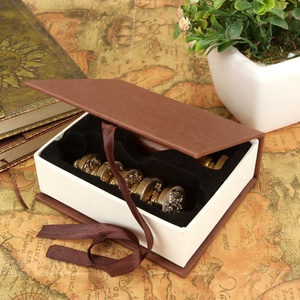 ชุดตราประทับขี้ผึ้ง 6 ชิ้น ลายพฤกษศาสตร์ หัวตราประทับขี้ผึ้ง + ด้ามไม้ 1 ชิ้น ชุดตราประทับขี้ผึ้ง - Product Image 3