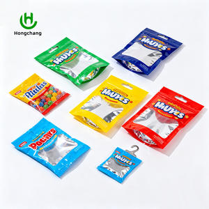 Sachets Doypack 3,5G en Mylar de qualité alimentaire, découpés sur mesure, imprimés personnalisés, refermables à fermeture éclair, pour aliments pour animaux, bonbons et chewing-gum, fabrication OEM - Product Image 4
