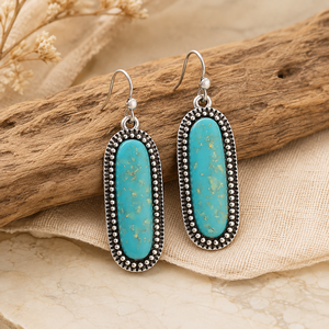 Orecchini Boho Vintage con Effetto Scintillante Colorato, Orecchini Pendenti in Stile Retrò, Accessori di Moda per Donne - Product Image 2