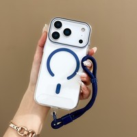 Cordon magnétique pour accessoires de téléphone PC, compatible avec iPhone 17 18 Pro, coque magnétique à chargement sans fil pour iPhone 17 16 15 14 13 12