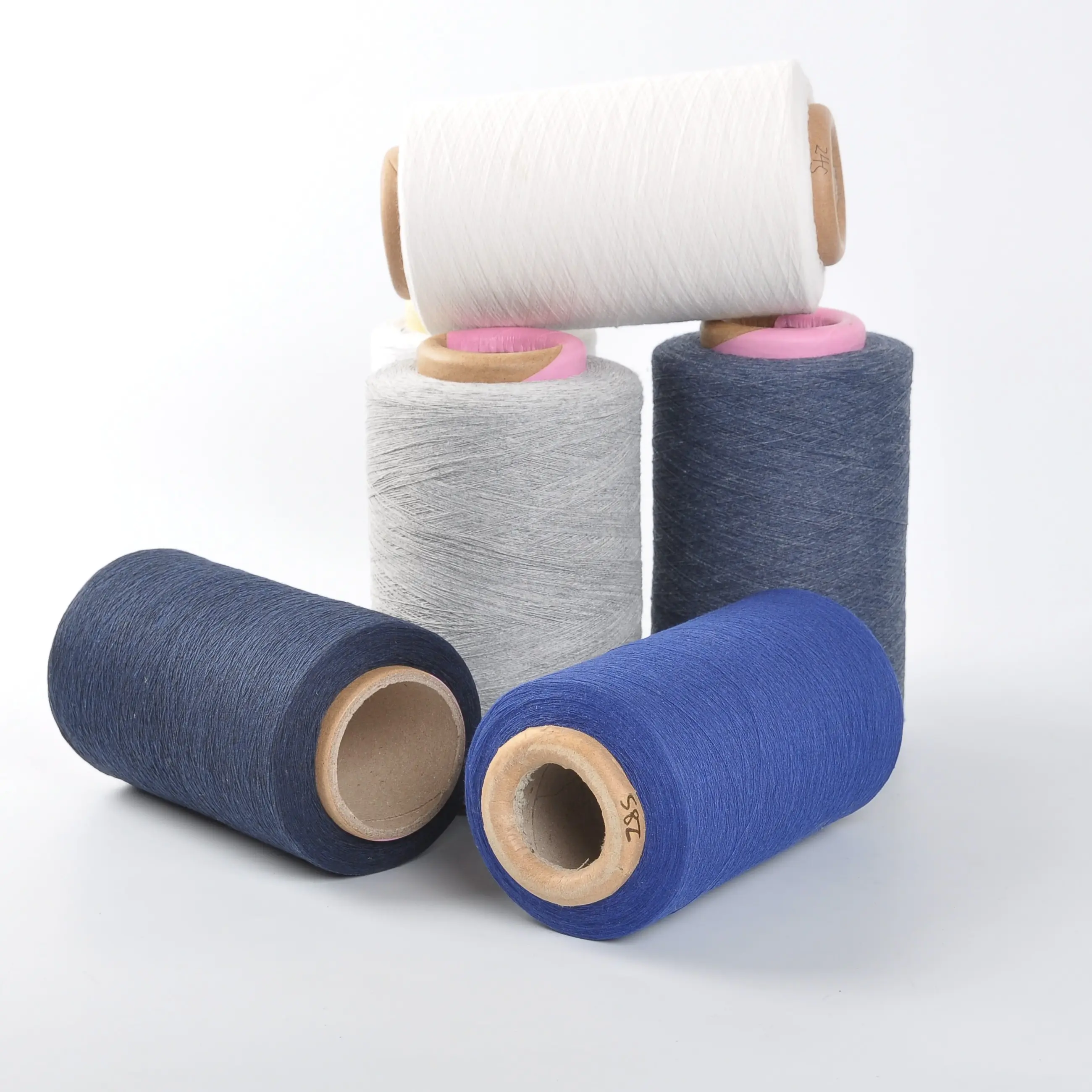 Oe Polycotton Polyester Coton Blend Mix 16s/1 Regenerated Cotton Yarn