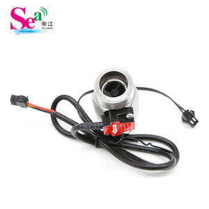 Débitmètre d'eau à détection de température à 6 points, capteur à effet Hall avec interface G3/4, acier inoxydable B6 pour chauffe-eau - Product Image 2