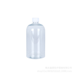 Pet <b>Plastic</b> Bottles 250Ml Round Screw <b>Cap</b> Cosmetic Packaging Bottle With Lid - Product Image 5