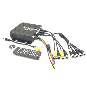 8 채널 자동차 비디오 모니터 <span class=keywords><strong>8ch</strong></span> <span class=keywords><strong>Dvr</strong></span> 카메라 시스템 H.265 1080p 트럭 모바일 듀얼 SD 카드 Mdvr - Product Image 2