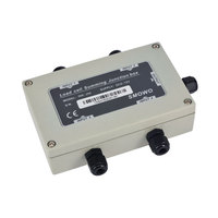 Boîtier de jonction pour cellule de pesage à 4 canaux d'entrée en aluminium moulé RW-JX4 pour sortie de signal SUM mV