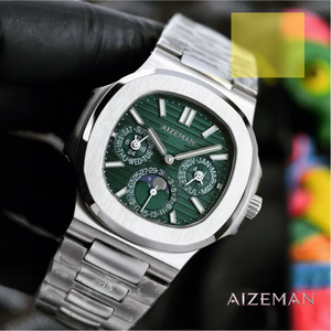 <span class=keywords><strong>Reloj</strong></span> Mecánico Automático de Lujo <span class=keywords><strong>Patek</strong></span> Serie 5740 para Hombre, Multifunción, Resistente al Agua, con Correa de Acero Inoxidable - Product Image 4
