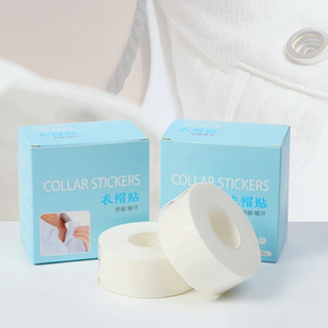 Wholesale 2-Roll Disposable Shirt Neck Liner Self-Adhesive Sweat-Absorbent Cloth <b>Tape</b> with Anti-Dirt Grime Sticker Thin - Product Image 5