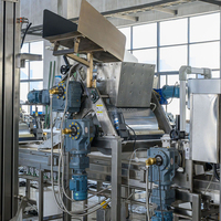 Ligne de production de barres céréalières contrôlée par PLC, automatique, en acier inoxydable 304 pour barres granola et barres énergétiques GUSU