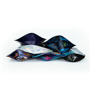 Nouveaux sachets personnalisés imprimés de 3,5 g, sachets en aluminium, sachets en plastique debout, sachets refermables anti-odeurs, sachets en mylar - Product Image 6