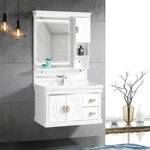 Ev ucuz modern pvc banyo vanity