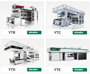 CI 6 màu giấy PE ldpet hộp cốc túi làm PP dệt Túi <span class=keywords><strong>flexo</strong></span> linh hoạt bao bì in ấn Máy Báo Chí - Product Image 2