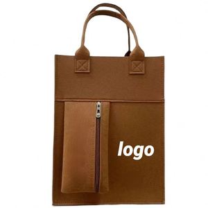 Bolsas de Fieltro Hechas a Mano con Logotipo Personalizado, Ecológicas, para Estudiantes en Movimiento, Promoción con Logotipo Personalizado - Product Image 1