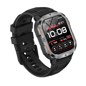 Montre connectée de sport HT49 pour l'extérieur, design triple protection, appels Bluetooth, suivi de la fréquence cardiaque, de l'oxygène sanguin et de la santé - Product Image 5