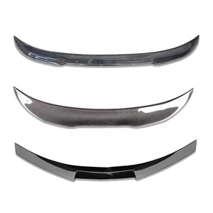 For 3 Series E90 320i 325i 2005-2011 Carbon Fiber Spoiler Fixed Tail Wing Back Trunk Bumper Tow <b>Hook</b> Auto Parts for 4-Door - Product Image 1