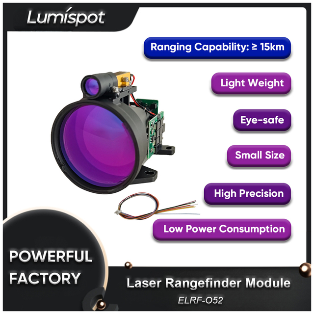 Lumispot Wholesale 15km Long Range Measurement Sensor Laser Ranging Module