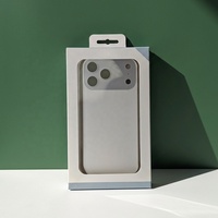 Boîtes blanches de luxe pour coques de téléphone avec fenêtre transparente en PVC – Emballage personnalisé haut de gamme pour petites entreprises