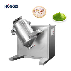 Mélangeur automatique tridimensionnel en acier inoxydable avec fonction de séchage pour le mélange de poudres alimentaires et chimiques, moteur AC, capacité de 10 L - Product Image 2