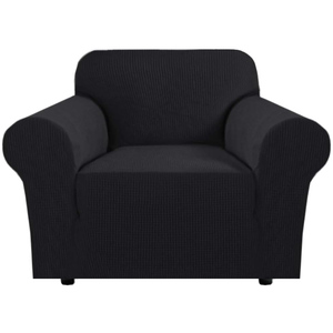 Jacquard Knitting <b>Stretch</b> Fabric Chair <b>Sofa</b> Slipcover Armchair <b>Sofa</b> <b>Cover</b> One Seat <b>Sofa</b> Protector High Spandex - Product Image 1