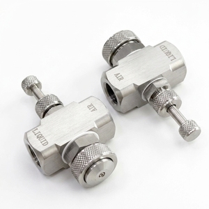 6 Modèles de buses de pulvérisation durables en acier inoxydable 1/4" réglables pour atomisation d'air, buses de brumisation fine à alimentation hydraulique - Product Image 4