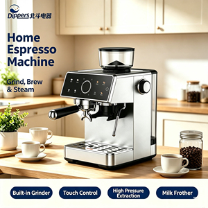 <span class=keywords><strong>Cafetera</strong></span> Espresso Profesional para el Hogar, Muele, Prepara y Vaporiza | <span class=keywords><strong>Cafetera</strong></span> de Fácil Operación - Product Image 3