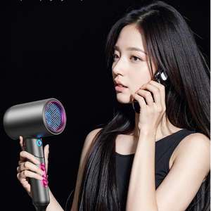 Customizable Logo Foldable <strong>Hair</strong> <strong>Dryer</strong> with Large Power Home Use Blue Light Negative Ion <strong>Portable</strong> Hot &amp; Cold Air Features - Product Image 5