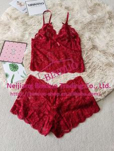 Tweedelig l Sey nachthemd lingerie set plus size damesondergoed lingerie set - Product Image 6