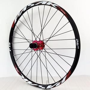 Ensemble de roues de vélo de montagne à frein à disque à 4 roulements, <span class=keywords><strong>26</strong></span>/27,5/29 <span class=keywords><strong>pouces</strong></span>, jeu de roues de vélo en aluminium BMX - Product Image 6