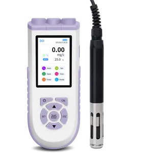 Portable 8 In 1 Tds/ec/salinity/temp/orp/res/ph/DO Water Analyzer Digital Dissolved Oxygen Sensor Analyzer DO Meter Tester Kit