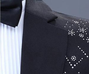 Traje formal hecho <span class=keywords><strong>a</strong></span> <span class=keywords><strong>medida</strong></span> estampado en caliente color diamante hombres - Product Image 6