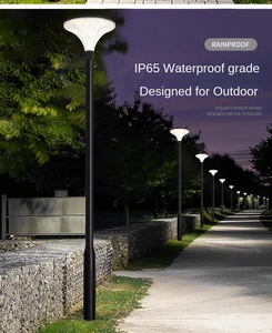 ไฟถนน LED กลางแจ้งสุดหรูไฟส่องสว่างในเมืองพลังงานหมุนเวียนสวนวิลล่าโคมไฟพลังงานแสงอาทิตย์ LED กลางแจ้ง - Product Image 2