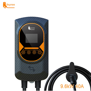 Cargador de Pared Feyree EV NACS 9.6kW para Tesla 50A Ajustable con WIFI y Control por Aplicación Móvil para Carga en Casa Monofásico - Product Image 1