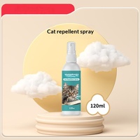Spray Répulsif pour Chats Personnalisé OEM ODM 120ml – Brume Dissuasive pour Chats Sous Marque Privée pour Zones Domestiques et Entraînement