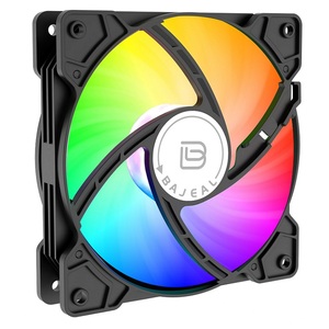 Ventilador de <span class=keywords><strong>PC</strong></span> personalizado de 120mm al por mayor, ventilador fijo, luz LED colorida, caja de ordenador, ventilador de 12cm - Product Image 1